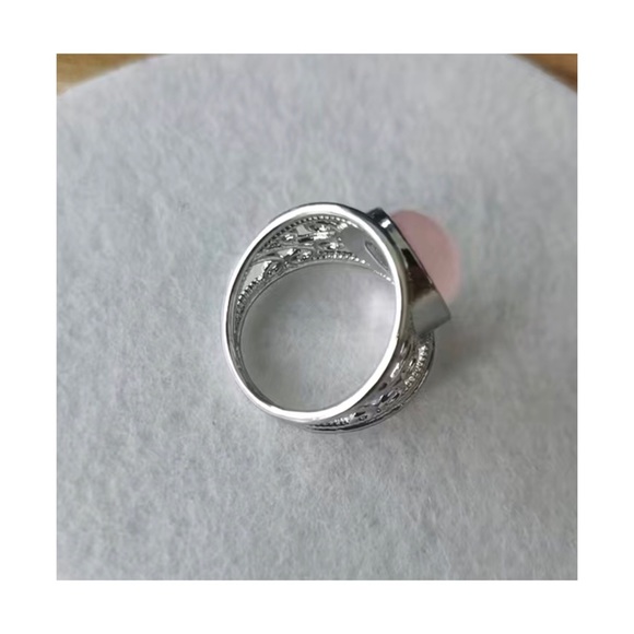 PINK CRYSTAL RING - Picture 3 of 3